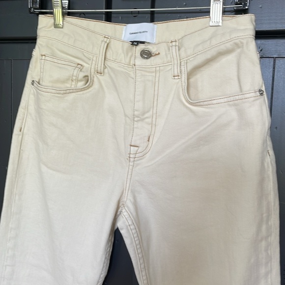 Current Elliott Jeans the original boyfriend Cream size 26 - Picture 6 of 13